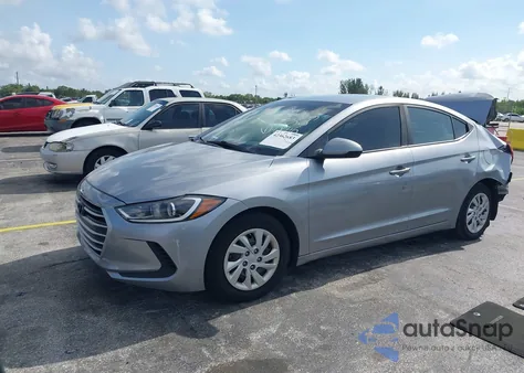 2017 Hyundai Elantra Se z USA, uszkodzony, nr VIN 5NPD74LF6HH126348